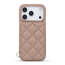 【iPhone 17 Pro】 CECIL McBEE [キルティング背面ケース]