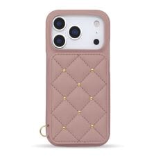 【iPhone 17 Pro】 CECIL McBEE [キルティング背面ケース]