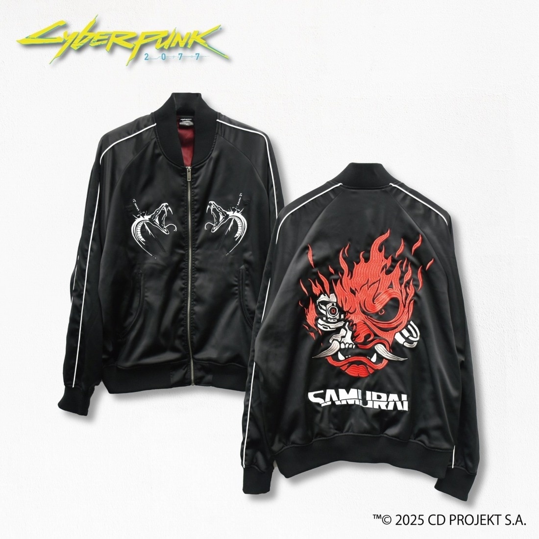 サイバーパンク: エッジランナーズ スカジャン 予約販売2月上旬発送分】 Cyberpunk: Edgerunners 【サイバーパンク