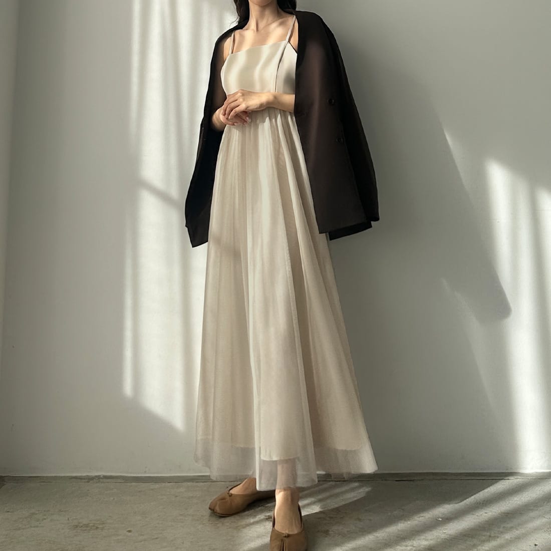 コムデギャルソン フリルワンピース チュール ジョーゼット 【公式通販】