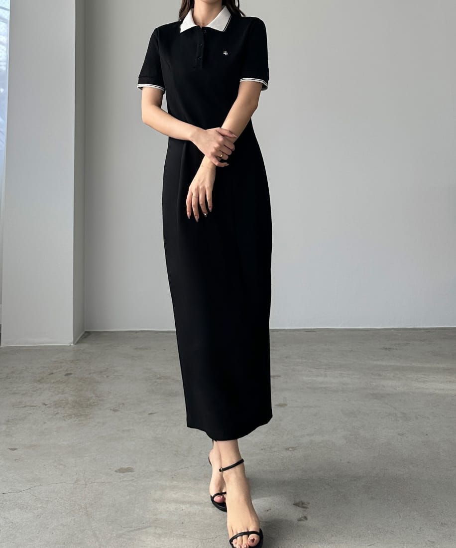 Louere ポロワンピース　Bネイビー Mサイズ L03502EW001223_fw_thumbM.jpg