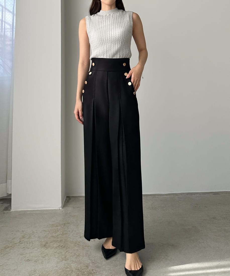 Louere ルエレ ストレッチ フレアデニムパンツ ブラック S Louere ルエレ ストレッチ フレアデニムパンツ ブラック S