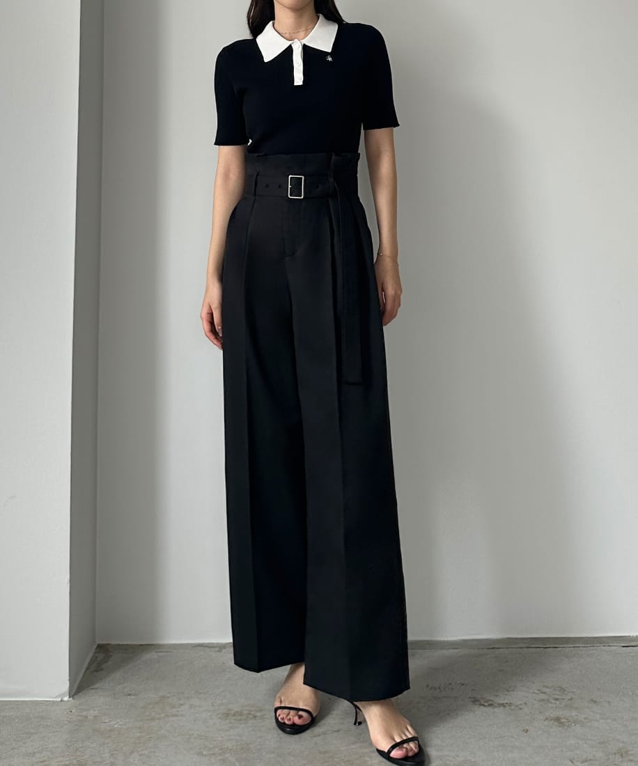 Louere ストレッチフレアデニムパンツ | ルエレ(Louere
