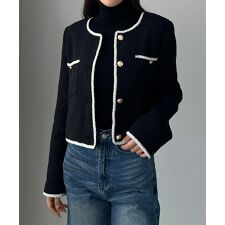 ルエレ(Louere)のLouere　配色ラメツイードジャケット