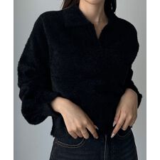 ルエレ(Louere)のLouere　シャギースキッパーニットトップス