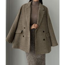 ルエレ(Louere)のLouere　シャギーテーラードジャケットコート