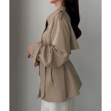 Louere　ミドル丈トレンチコート