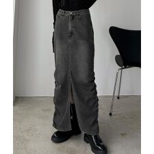 カラウティア(callautia)のcallautia　サイドギャザーデニムスカート