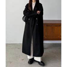 カラウティア(callautia)のcallautia　ダブルボタンロングチェスターコート