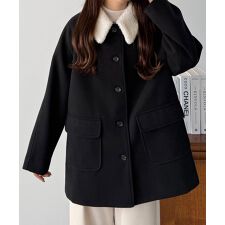 カラウティア(callautia)のcallautia　ボアカラーミドルコート