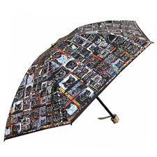 【マンハッタナーズ】晴雨兼用折りたたみ傘