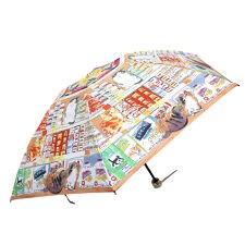 【マンハッタナーズ】晴雨兼用折りたたみ傘