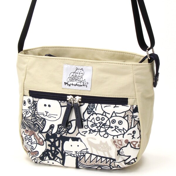 マンハッタナーズ】ムーン 2WAYショルダーバッグ