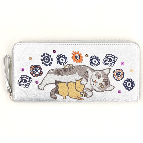 マンハッタナーズ】ティンクルパース ファスナー長財布