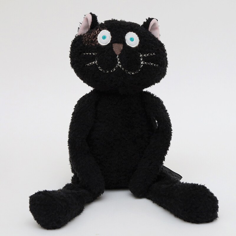 マンハッタナーズ 黒猫のぬいぐるみ マンハッタナーズ】くたくたぬいぐるみM | マンハッタナーズ