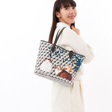 マンハッタナーズ】モノグラム A4トートバッグ | マンハッタナーズ 