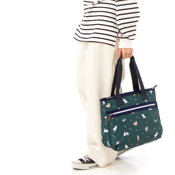 マンハッタナーズ】NEWライトトラベル A4トートバッグ