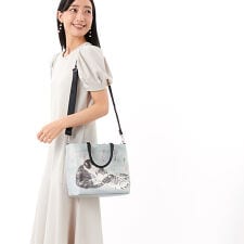 【和マンハッタナーズ】かすみ　２ＷＡＹ手提げバッグ