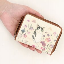 【和マンハッタナーズ】星影パース　BOX型小銭入れミニ財布