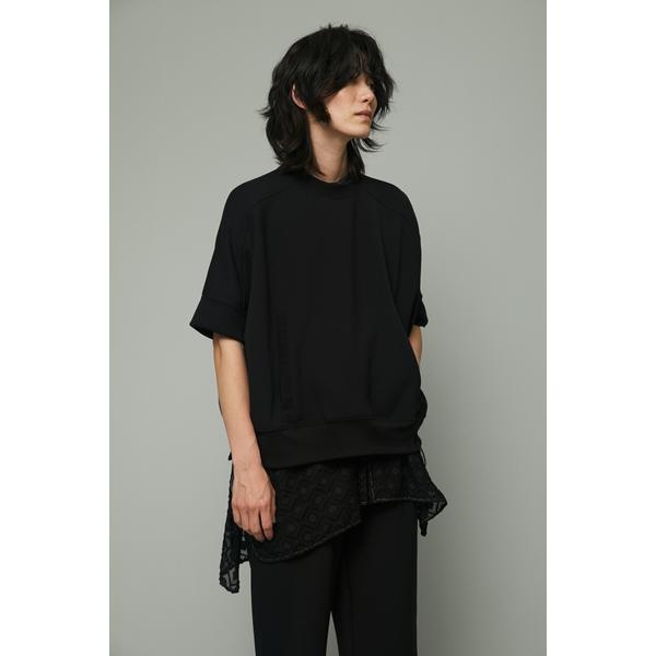 Feels slit short tee | ヘリンドットサイ(HeRIN.CYE) | 530FAM80-0300