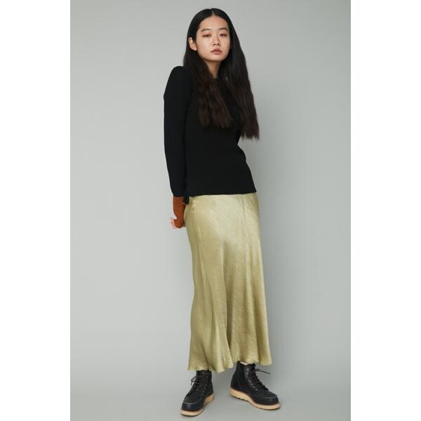 Satin skirt | ヘリンドットサイ(HeRIN.CYE) | マルイウェブチャネル