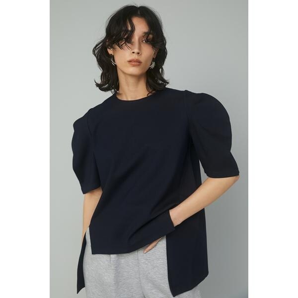 Ponte balloon sleeve tops | ヘリンドットサイ(HeRIN.CYE) | 530GSM80