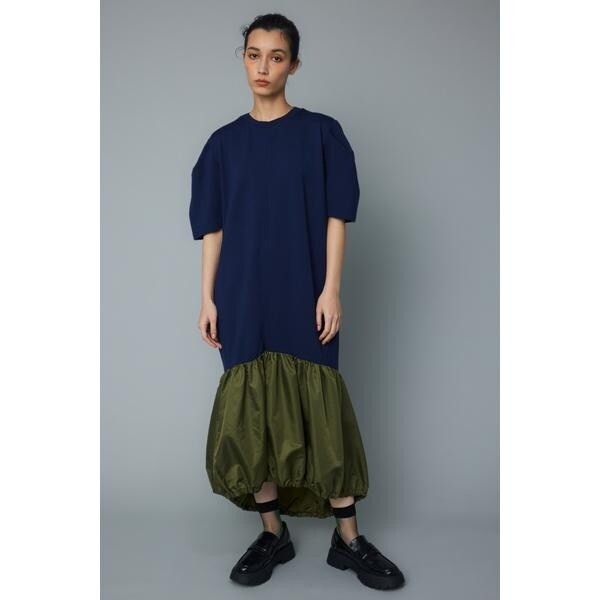 Volume hem ponte dress／ヘリンドットサイHeRIN.CYE Volume hem ponte dress | ヘリンドットサイ(HeRIN.CYE) | マルイ