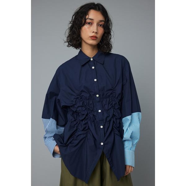 Shirring shirt | ヘリンドットサイ(HeRIN.CYE) | 530GAM30-0500