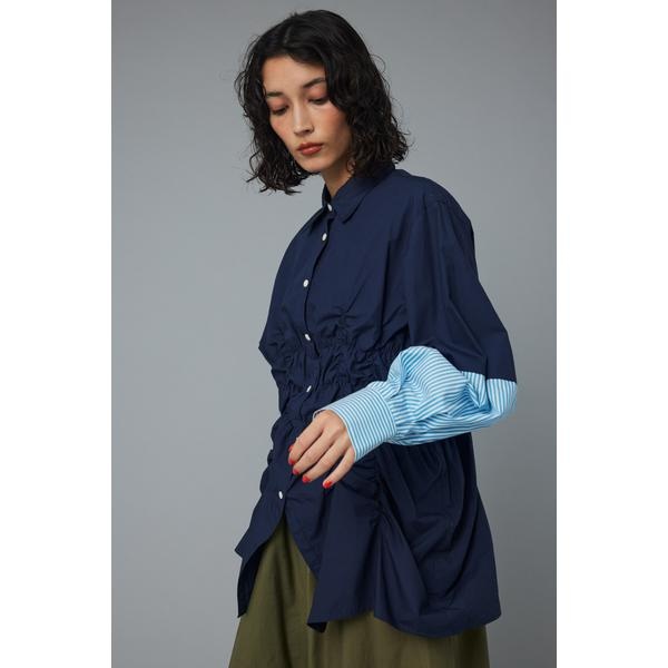 Shirring shirt | ヘリンドットサイ(HeRIN.CYE) | 530GAM30-0500