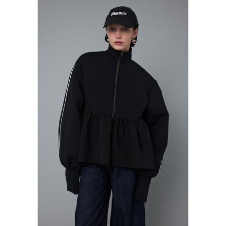 Feels flared zip tops | ヘリンドットサイ(HeRIN.CYE) | マルイウェブ 
