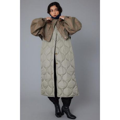 Layered blouson | ヘリンドットサイ(HeRIN.CYE) | マルイウェブチャネル