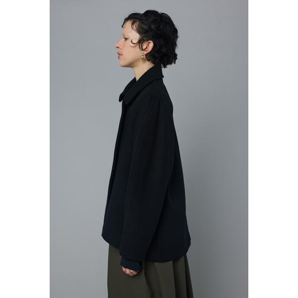 Round body wool coat | ヘリンドットサイ(HeRIN.CYE) | 530GAM30-1420