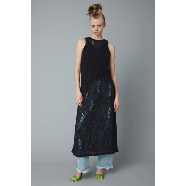 HeRIN.CYE Ponte balloon pocket dress Ponte balloon pocket