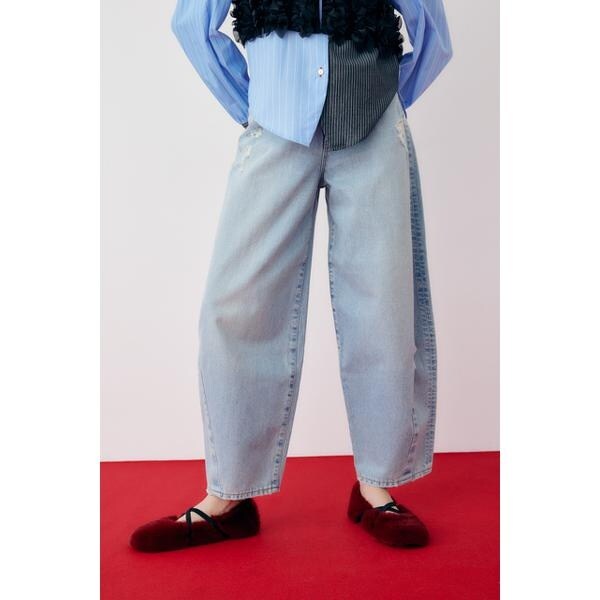 Cocoon denim pants | ヘリンドットサイ(HeRIN.CYE) | マルイウェブ