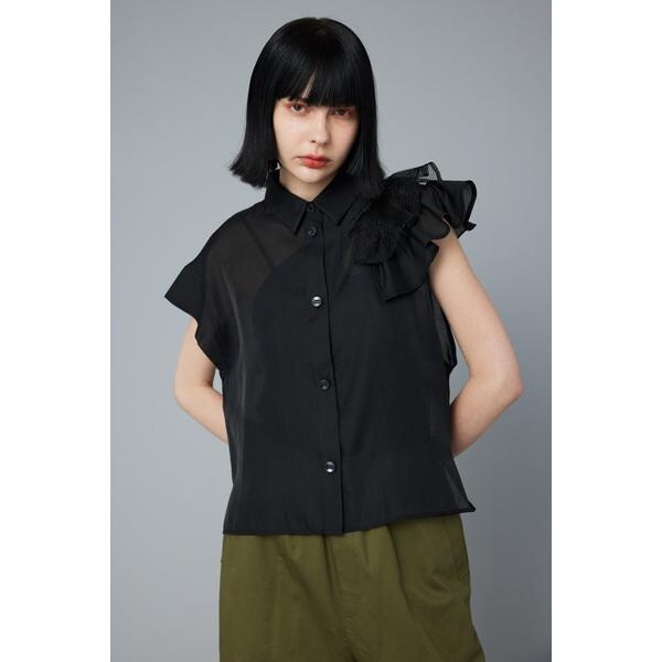 Shaggy knit vest | ヘリンドットサイ(HeRIN.CYE) | マルイ