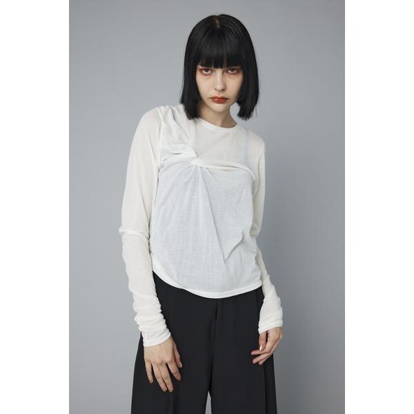 Sheer twist tops | ヘリンドットサイ(HeRIN.CYE) | マルイ