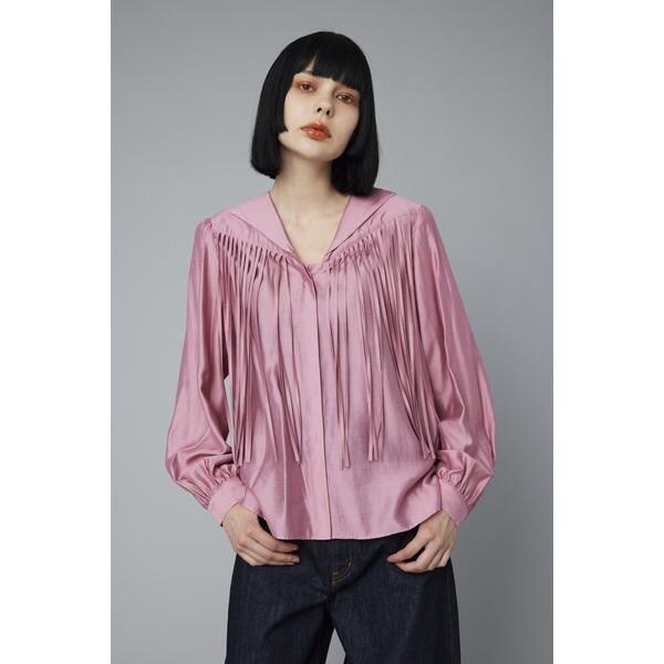 Frill asymmetry shirt | ヘリンドットサイ(HeRIN.CYE) | マルイ