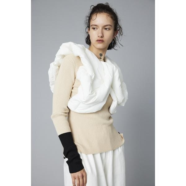 A-line bicolor blouson | ヘリンドットサイ(HeRIN.CYE) | マルイ