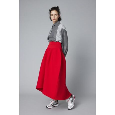 Jersey volum knit skirt | ヘリンドットサイ(HeRIN.CYE) | マルイ 