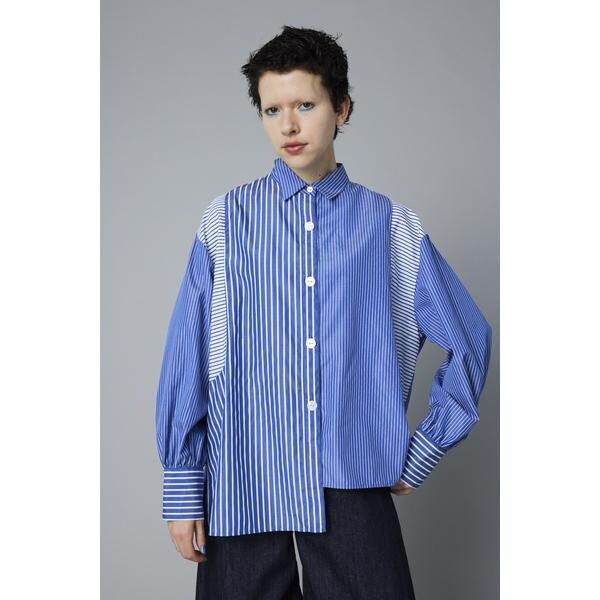 Herin.CYE/ヘリンドットサイ ミックスストライプシャツ Mix-striped shirt | ヘリンドットサイ(HeRIN.CYE) | マルイウェブチャネル
