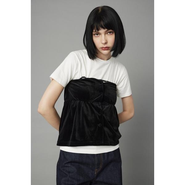 velour bare top | ヘリンドットサイ(HeRIN.CYE) | マルイウェブチャネル