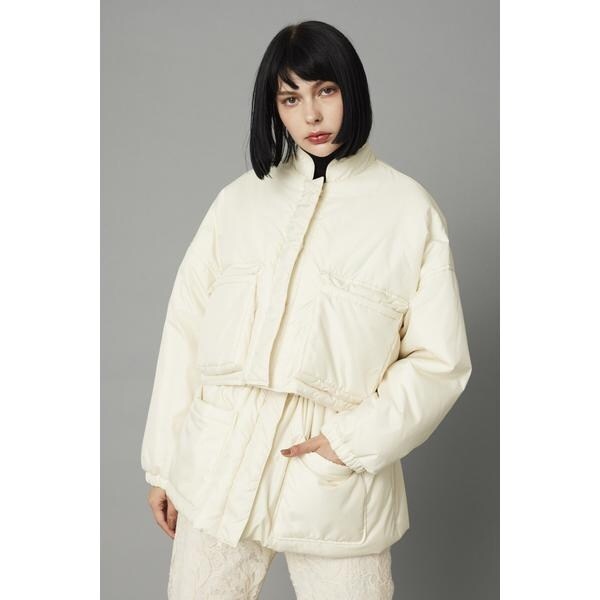 HeRIN.CYE Light balloon blouson ヘリンドットサイ ヘリンドットサイ HeRIN.CYE Light balloon blouson （BLK