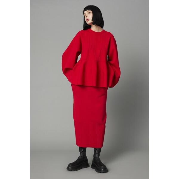 ヘリンドットサイ（HeRIN．CYE）/2way slit knit skirt 2way slit knit skirt | ヘリンドットサイ(HeRIN.CYE) | マルイウェブ