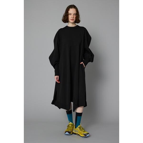 Mountain sleeve docking dress | ヘリンドットサイ(HeRIN.CYE