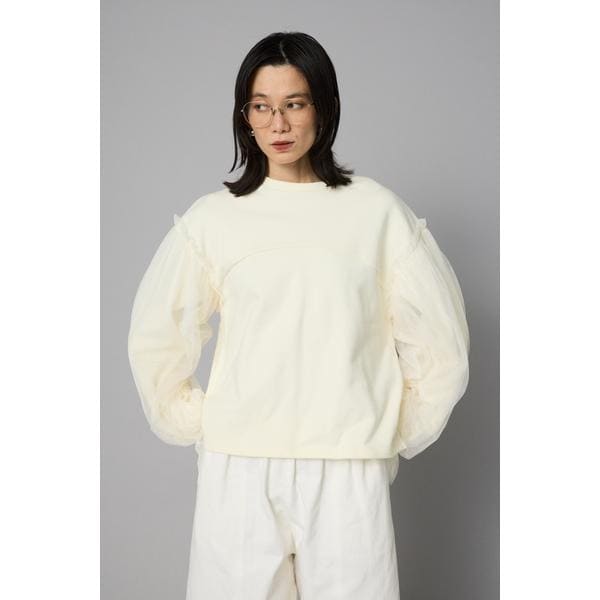 【URBAN　RESEARCH　ROSSO】YENN　COTTON TULLE T−SHIRTS URBAN RESEARCH ROSSO｜YENN COTTON TULLE T-SHIRTS | Rakuten