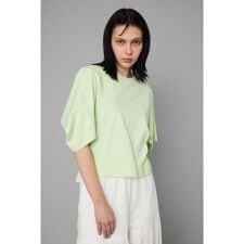 Tuck sleeve cut tops