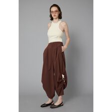 Side gather pants