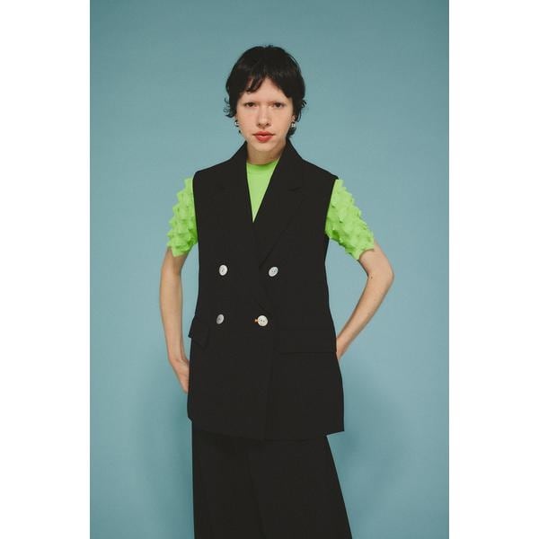 Over size vest | ヘリンドットサイ(HeRIN.CYE) | マルイウェブ