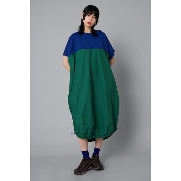 Ponte balloon pocket dress | ヘリンドットサイ(HeRIN.CYE