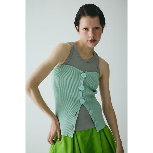 HeRIN.CYE Many frill bustier へリンドットサイ セール】Many frill bustier メニーフリルビスチェ